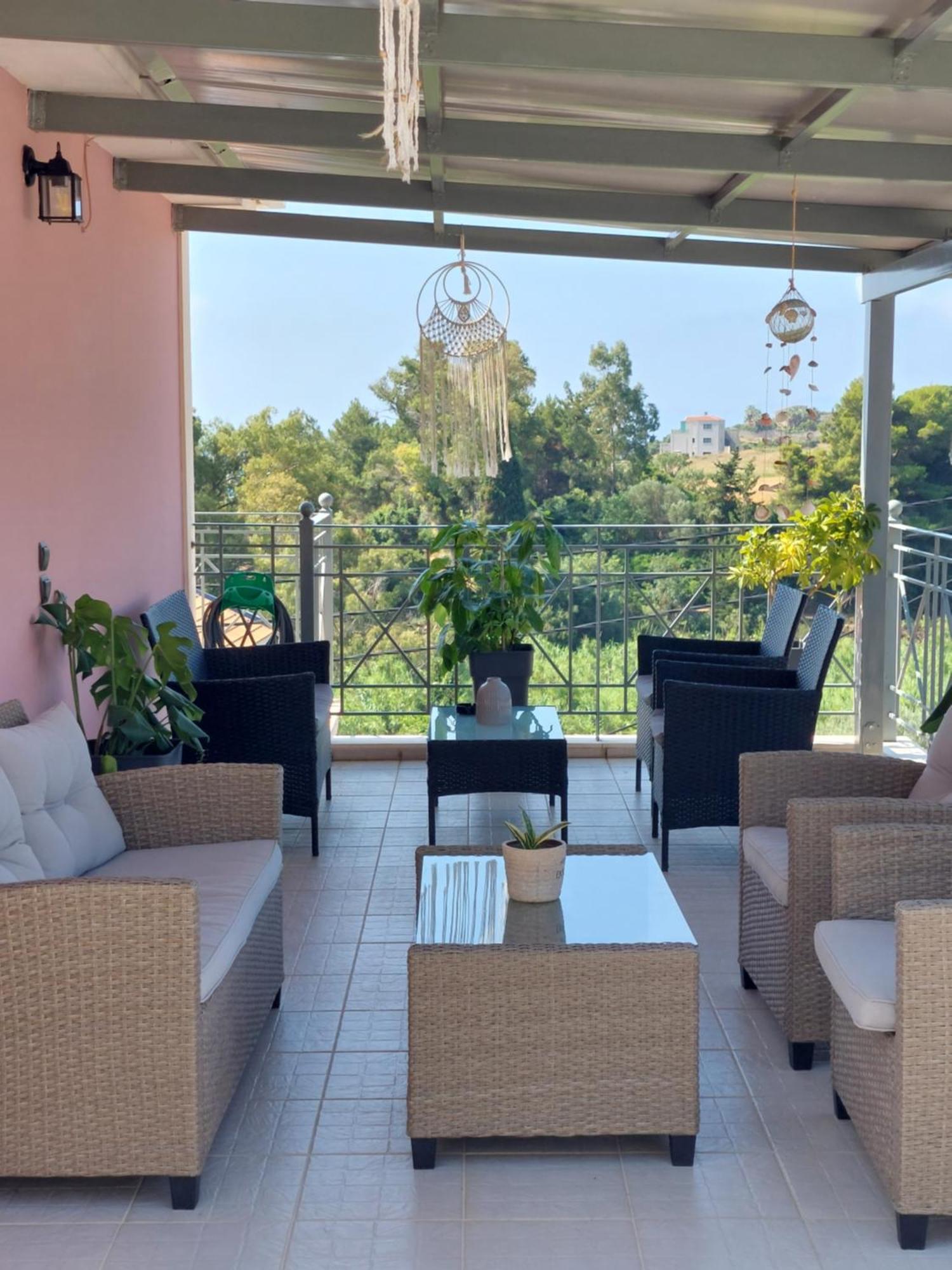 Nikkos Apartments Skala  エクステリア 写真